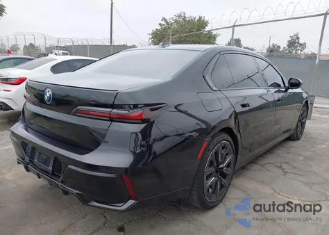 2024 BMW 740 I z USA, uszkodzony, nr VIN WBA23EH08RCS88117